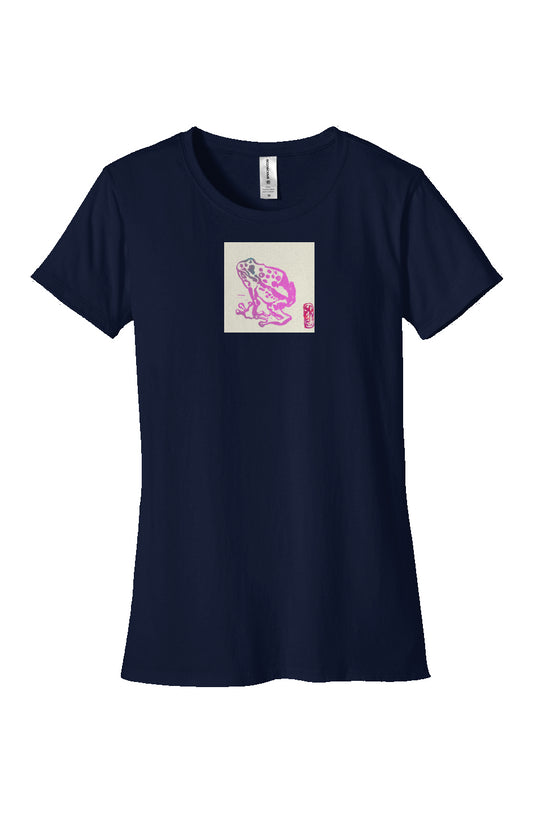 Leap! Women's organic cotton navy 