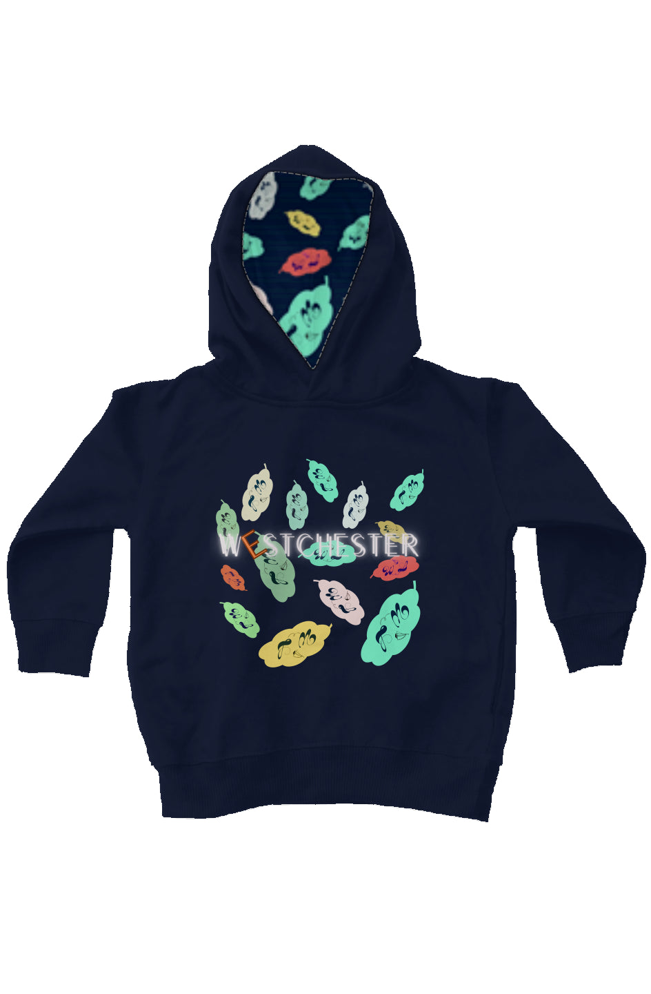 Kids leafy Westchester hoodie